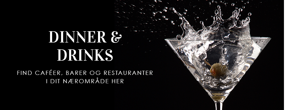 Cafeer, Restauranter, Clubs, spisesteder